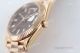 Swiss Copy Rolex Daydate 40 TWS Rose Gold watch on Brown Dial with Baguettes (4)_th.jpg